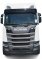 Sluneční clona Scania new gen 2017- S/R/G s 5 výřezy na poziční světla/komplet