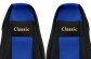 Potahy sedadel Classic - pro vozidla SCANIA R, G, P SERIES (9.2016) . (integrované opěrky hlavy)