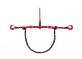 Kotvící řetěz s ráčnovým napínákem dvoudílný 3,5m - 4t